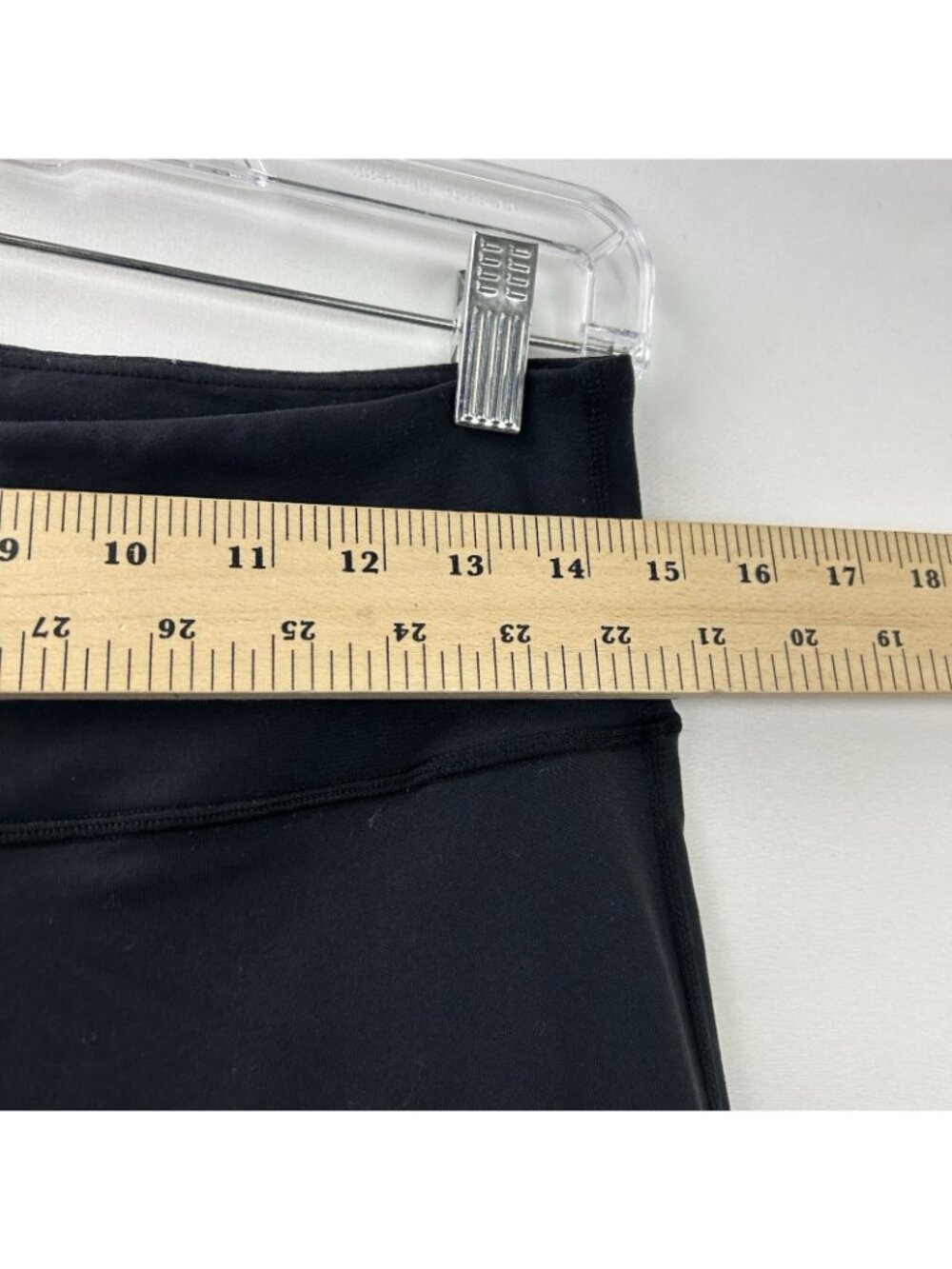 Lululemon Groove Pant Flare Super High Rise Nulu Sz 10 Black Split Legging Yoga - Picture 6 of 16